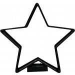 Boltze LED dekorační hvězda Eileen, černý, 7 cm – Hledejceny.cz