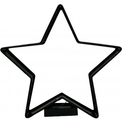 Boltze LED dekorační hvězda Eileen, černý, 7 cm – Hledejceny.cz