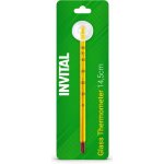 Invital skleněný teploměr s přísavkou 14,5 cm – Sleviste.cz