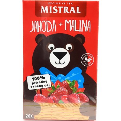 BOP Mistral Jahoda a malina 20 x 2,2 g