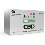 Jadon oil caps CBD kapsle s konopným olejem s 15 mg CBD a vitaminem B12 90 kapslí – Hledejceny.cz
