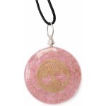 Nefertitis Orgonit přívěsek s růženínem a Stromem života tmavý NF27844 – Hledejceny.cz