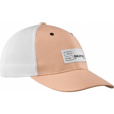 Salomon Curved Trucker Almond Cream/White