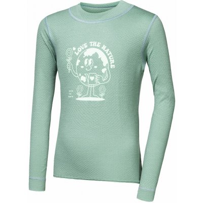 Sensor Merino DF PLANET dětské triko dl.rukáv basil green – Zboží Dáma