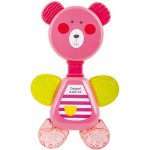 Canpol babies chladící s chrastítkem medvídek růžová – Zboží Dáma