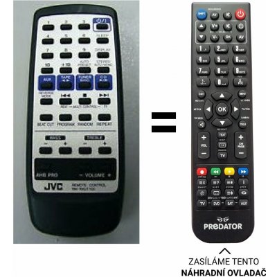 Dálkový ovladač Predátor JVC UXT-150,UXT-151, UX-150 – Hledejceny.cz