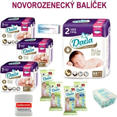 Dada Extra Care novorozenecký balíček 11 ks od 760 Kč - Heureka.cz