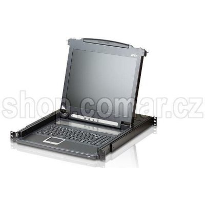 Aten CL-1000MA KVM Console LCD 17`` + keyboard + touchpad 19`` 1U – Zboží Mobilmania