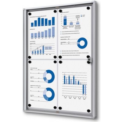 Jansen Display vnitřní vitrína SC XS 4 x A4 – Zboží Dáma