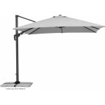 Schneider Naklápěcí otočný slunečník Rhodos Twist 3x3m světle šedý – Zboží Dáma