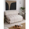 Pohovka Atelier del Sofa 2-místná Fold Kadife 2White, Bílá