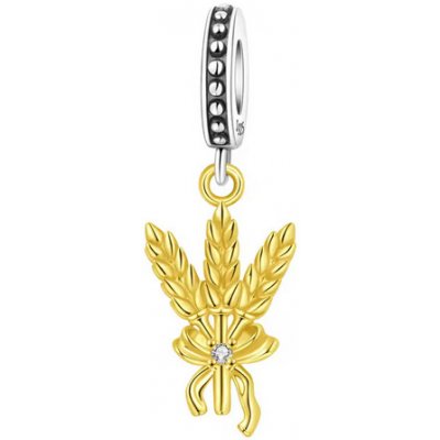 Prosperk Stříbrný korálek na náramek klas S3852 – Zboží Mobilmania