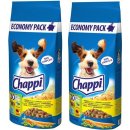 CHAPPI MIX s hovězím masem drůbeží a zeleninou a s drůbeží a zeleninou 2 x 13,5 kg