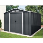 BestBerg ZDB-9A 9 m² 279 x 324 x 211 cm šedá – Zboží Dáma