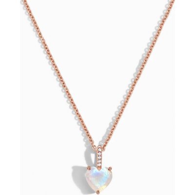 Royal Fashion 14k zlato vermeil GU-DR20246N-ROSEGOLD-MOONSTONE-TOPAZ