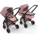 GreenTom Upp Limited 2017 Carrycot+Reversible Rose/bílý podvozek