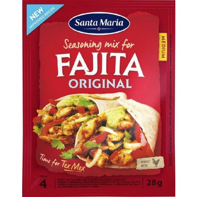 Santa Maria Fajita Seasoning Mix 28 g – Zboží Mobilmania