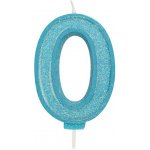 Dortisimo Svíčka velká stříbrná číslo 0 – Sleviste.cz