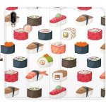 Pouzdro iSaprio flip Sushi Pattern 02 Huawei P20 Lite – Zboží Mobilmania