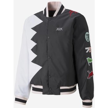 Puma pánský bomber bílo-černý