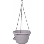 Nohel Garden Žardinka samozavlažovací SIESTA závěsná antracit 25x16 cm – Hledejceny.cz