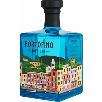 Portofino Dry Gin 43% 0,5 l (holá láhev)
