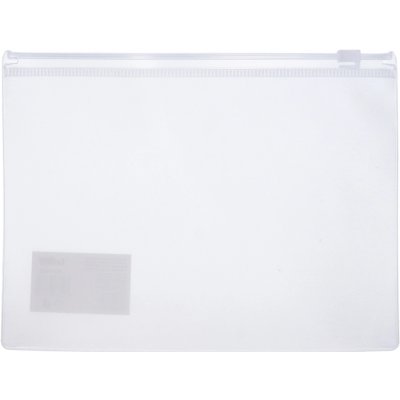 Složka se zipem 29x21,5 cm - Transparentní – Zboží Živě