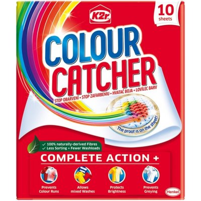 K2r sáčky pro praní prádla Colour Catcher + Hygienic Cleanliness 2v1 10 ks