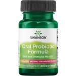 Swanson Oral Probiotic Jahoda 30 tablet – Hledejceny.cz