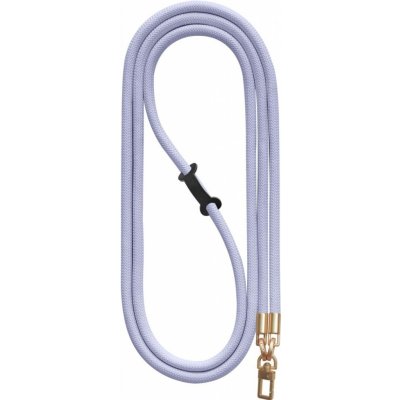 Luxusní šňůrka na mobil TopQ Royal Cord Gold světle fialová 8 mm 128874 – Hledejceny.cz
