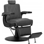 Hair system Barber křeslo BM88066B šedé s černým rámem – Zboží Dáma