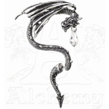 Alchemy Gothic Crystal Dragon Ear Wrap E330