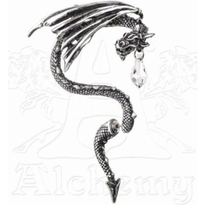 Alchemy Gothic náušnice Crystal Dragon Ear Wrap E330 od 649 Kč - Heureka.cz