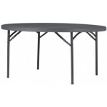 ZOWN Zahradní skládací stůl PLANET 150 - NEW - Ø152 cm BT-60B-SG – Hledejceny.cz