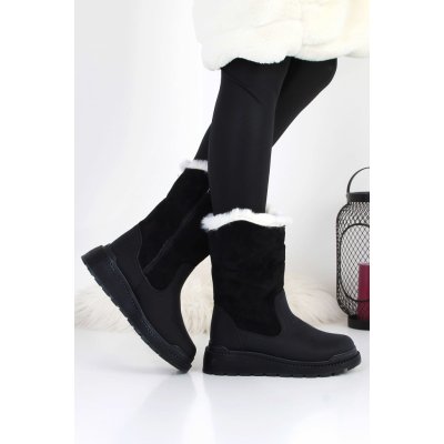 DoAndBe nízké kozačky na klínku 6851-1B – Zboží Mobilmania