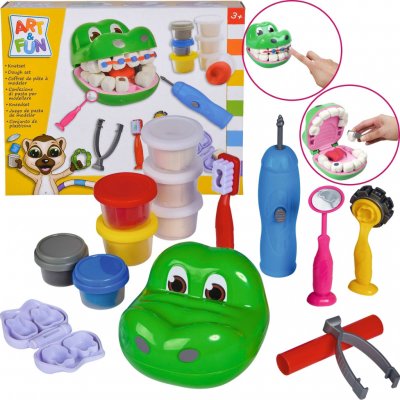 Play-Doh Simba Malý zubař Crocodile Set + příslušenství – Sleviste.cz