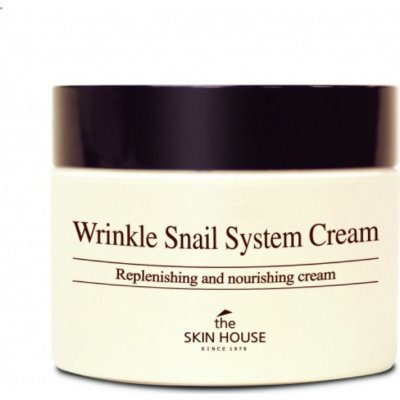 The Skin House Wrinkle Snail System Cream proti vráskám se šnečím slizem 50 ml – Zboží Mobilmania