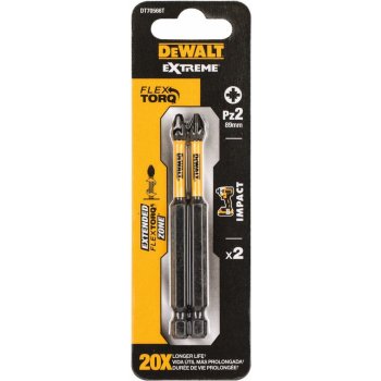 Bit DT70566T DEWALT PZ2 X 85 mm 2 ks Extreme Impact Torsion