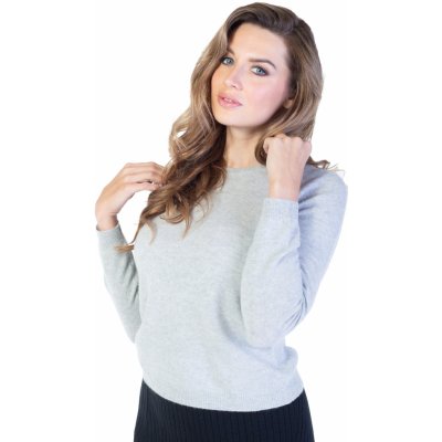 Duuree.cz Kašmírový svetr Sophia Světle šedá – Zboží Dáma