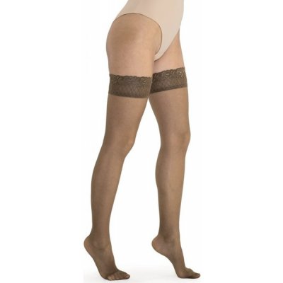 Solidea Brigitte Micro Rete 70 stehenní punčochy Nero – Sleviste.cz