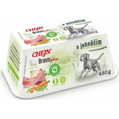 Chejn Bravo Plus s jehněčím a zeleninou 8 x 430 g – Zboží Mobilmania
