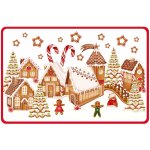 TORO Plastové prostírání perníčková vesnička 28,5x44cm – Zboží Dáma