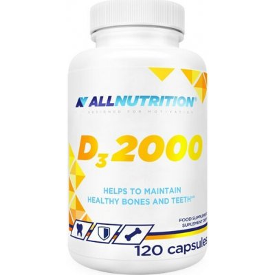 Allnutrition Vitamín D3 2000 120 kapslí – Hledejceny.cz