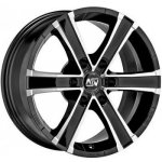 MSW sahara 6 black polished 8x17 6x139,7 ET35 | Zboží Auto