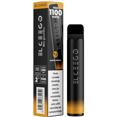 EL CEEGO Mango, Peach 17 mg 800 potáhnutí – Hledejceny.cz