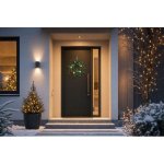 MagicHome Vianoce Věnec MagicHome Vánoce, se šiškami, 30x30x6 cm – Hledejceny.cz