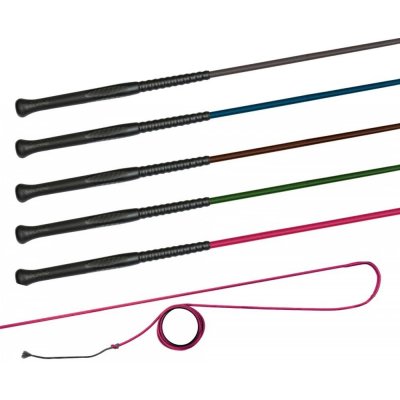 Fleck Lonžovací bič Nylon Ergo grip růžová – Zboží Mobilmania