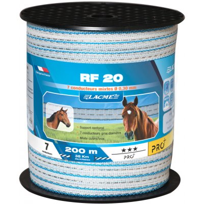 Ohradníková páska RF 20 BLANCO pásky lanka: 20 mm – Hledejceny.cz