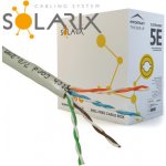 Solarix SXKD-5E-UTP-PVC Patch, UTP kat. 5e, 305m, šedý – Sleviste.cz