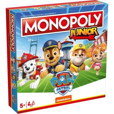 Hasbro Hra MONOPOLY Junior Tlapková Patrola (společenská hra)